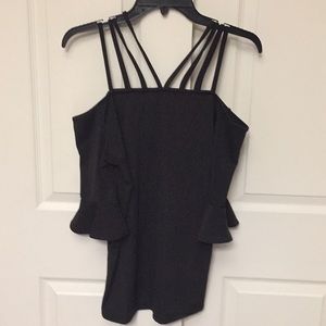 Adorable black sexy top